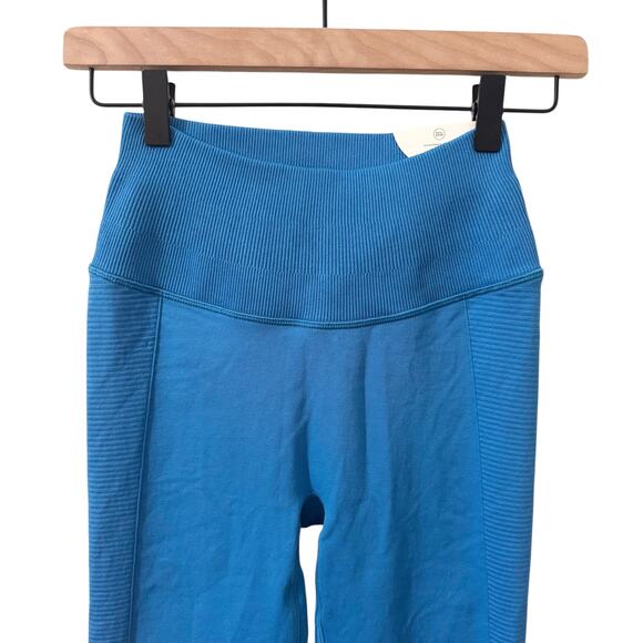 NWT Offline by Aerie Seamless Legging in "Ocean Aqua" Blue Size Small - Picture 7 of 14
